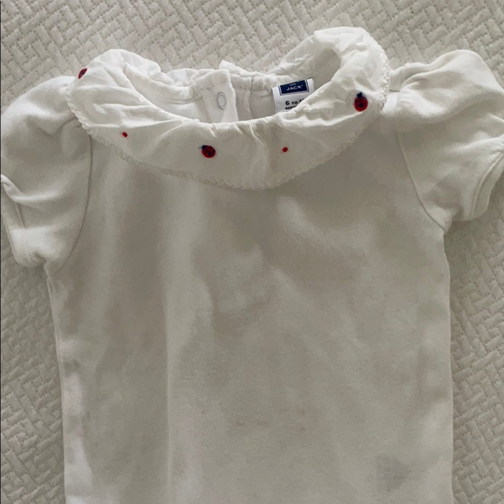 Janie and Jack snap onesie